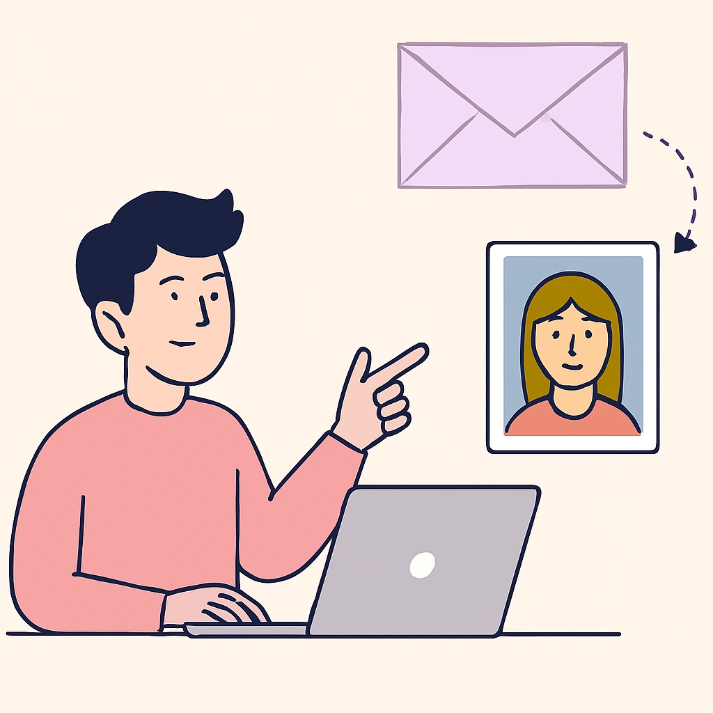 Sending passport photo online
