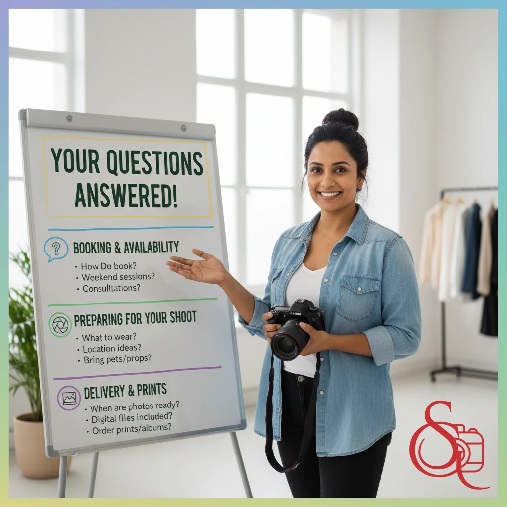 Frequently asked questions about professional photography services at Suny Graphics in Cambridgeshire